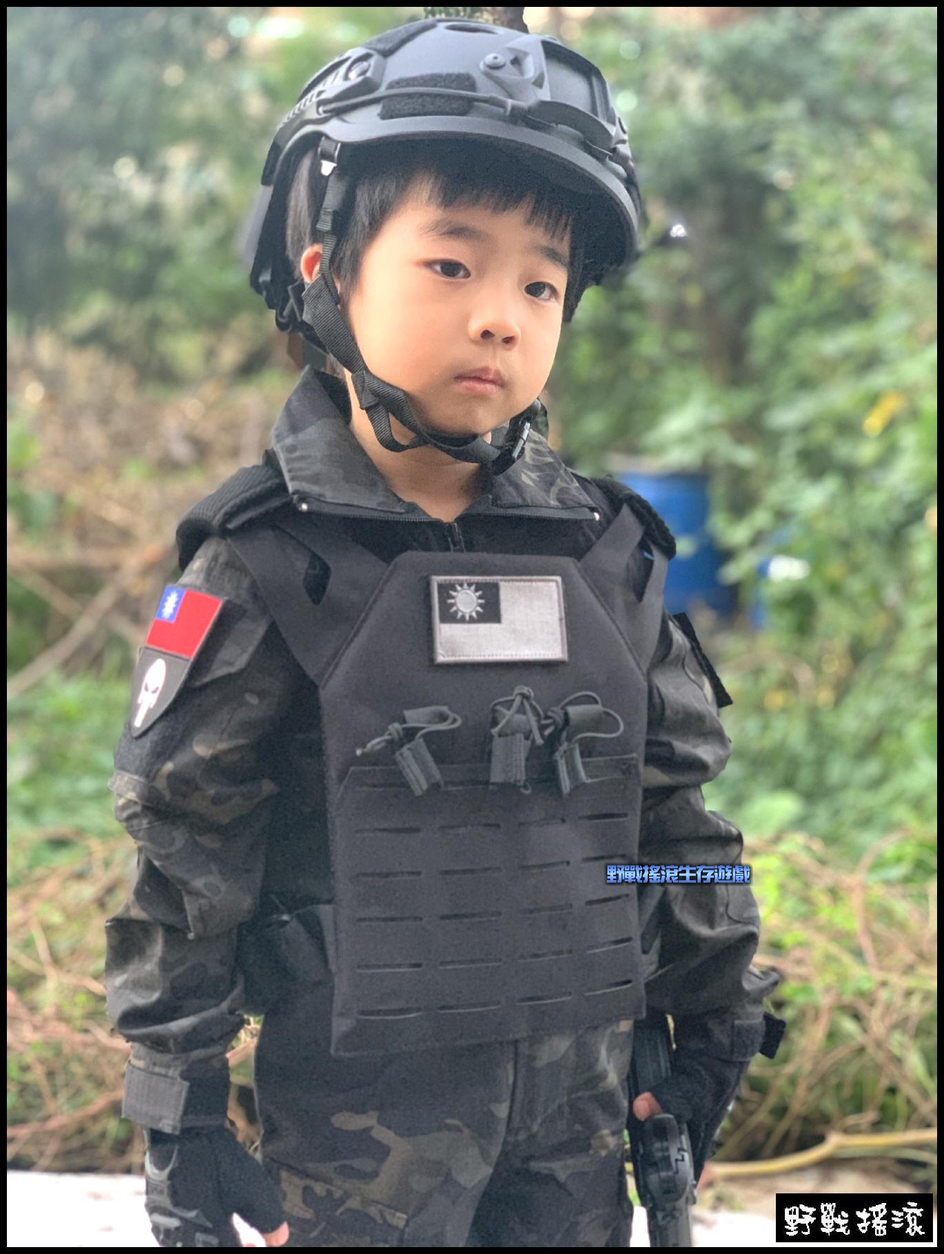 兒童版 JPC 快速反應戰術背心【軍綠色】