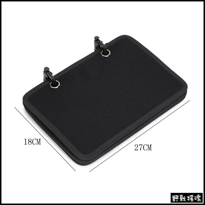 戰術臂章收集本、展示本【黑色、軍綠色、狼棕色】