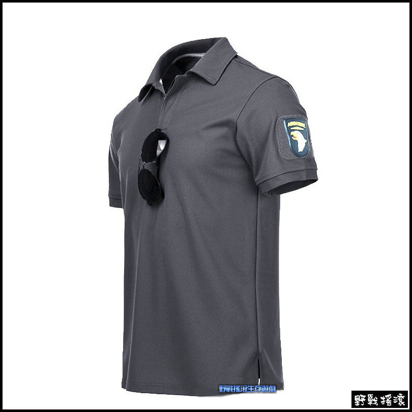 執政官戰術短袖POLO衫【黑色】