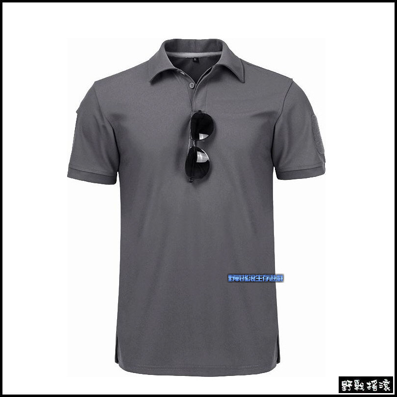 執政官戰術短袖POLO衫【黑色】