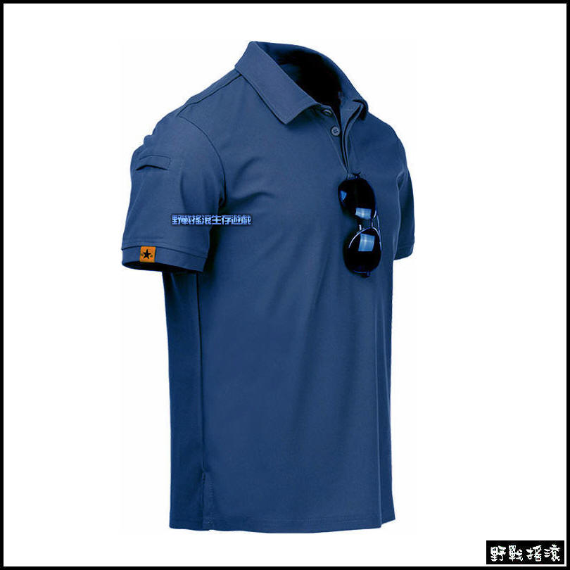 執政官戰術短袖POLO衫【黑色】