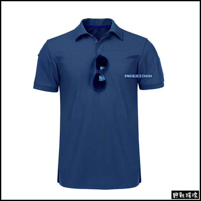 執政官戰術短袖POLO衫【特警藍色】 