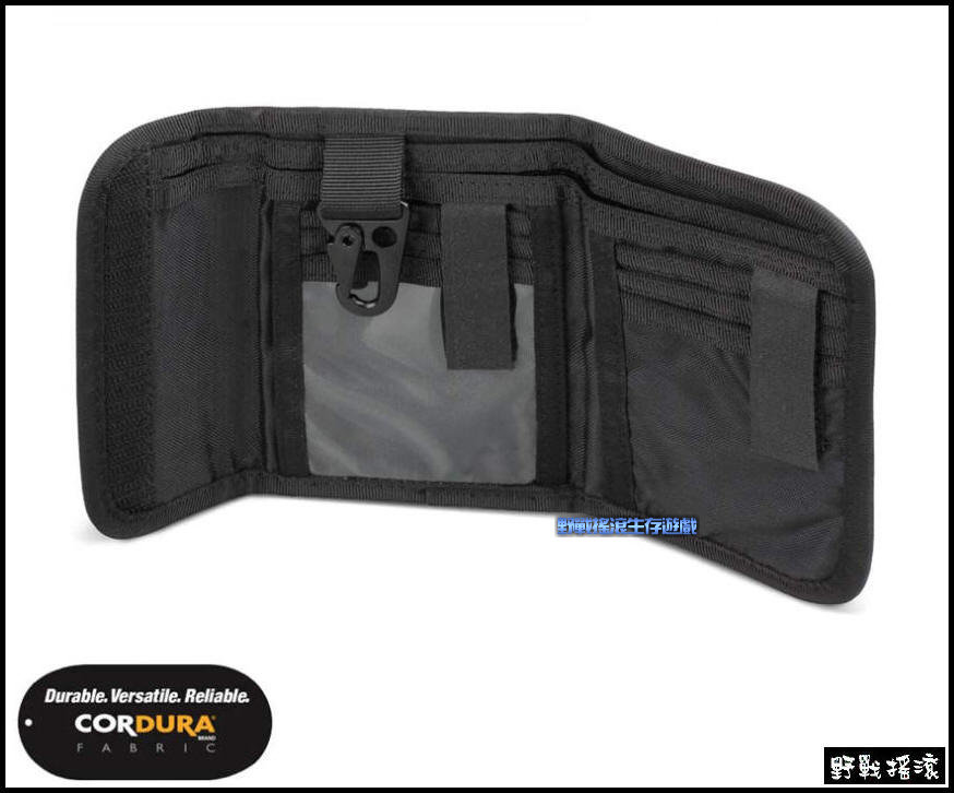 ROCO EDC 軍風戰術錢包、皮夾【黑色、狼棕色】