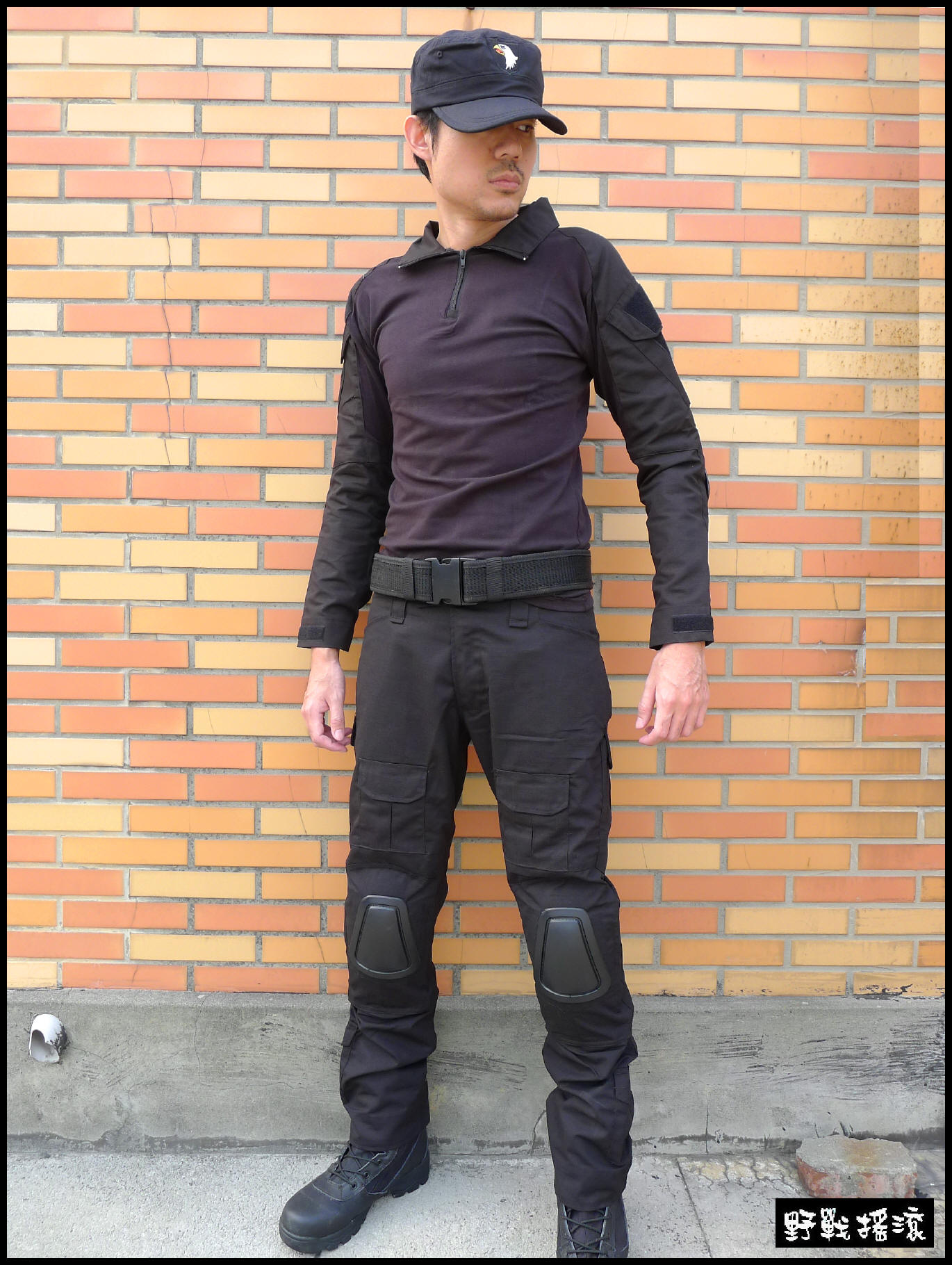 美軍 Gen2 黑色青蛙裝【黑色】迷彩服(上衣+褲子)