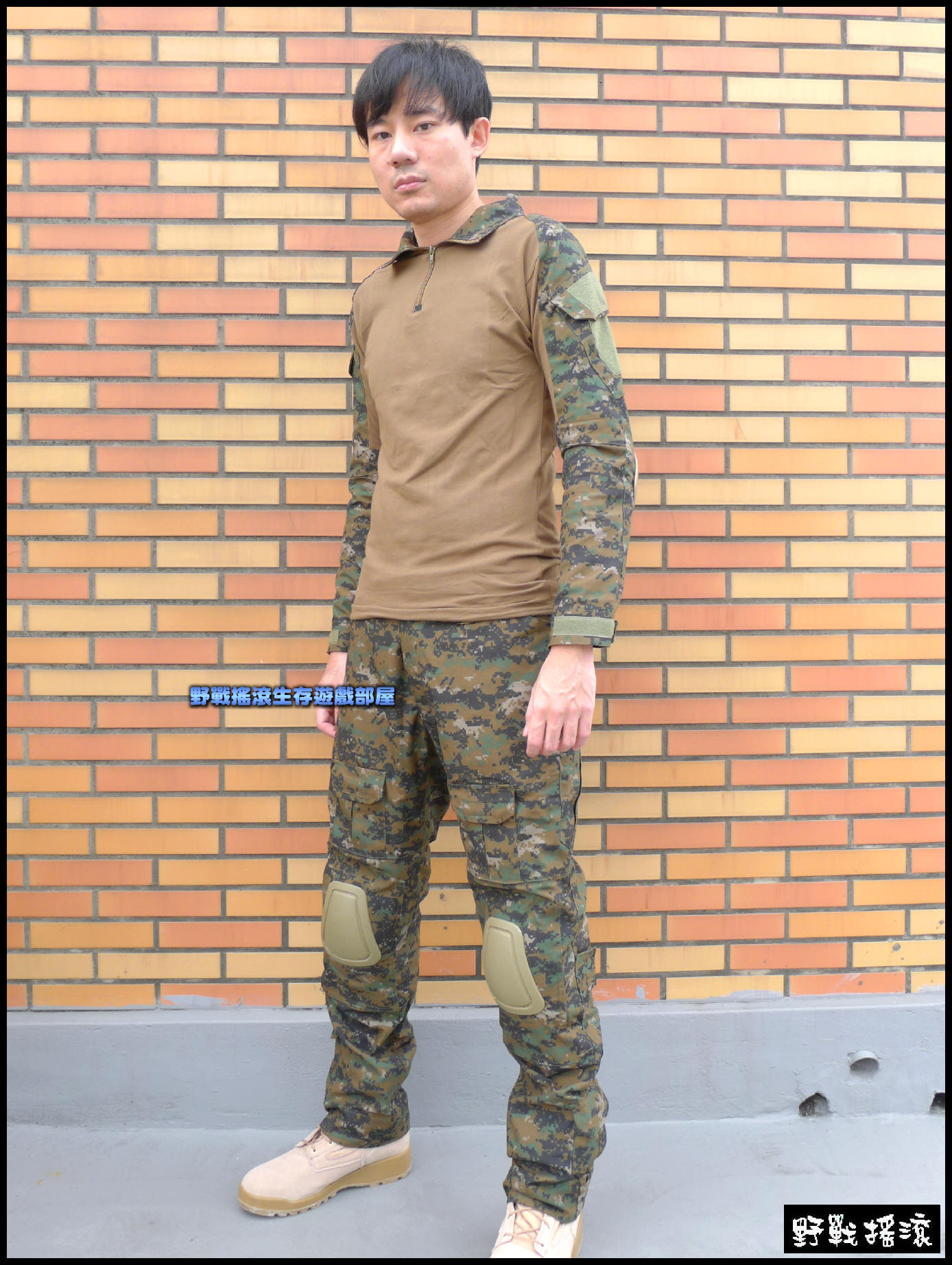 美軍 Gen2 迷彩青蛙裝【數位叢林迷彩】