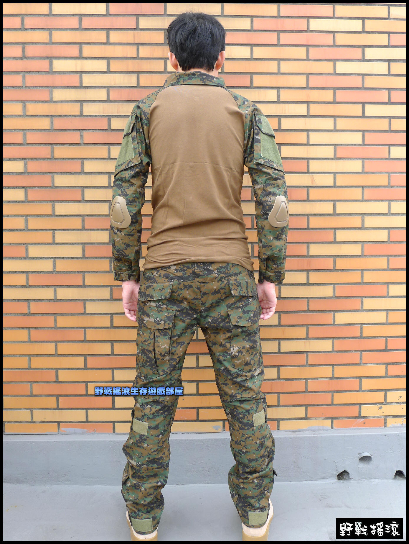 美軍 Gen2 迷彩青蛙裝【數位叢林迷彩】