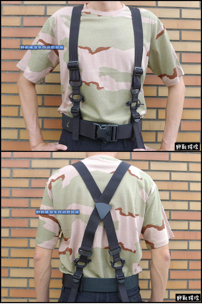 Flyye 高品質戰術X帶、X型吊帶