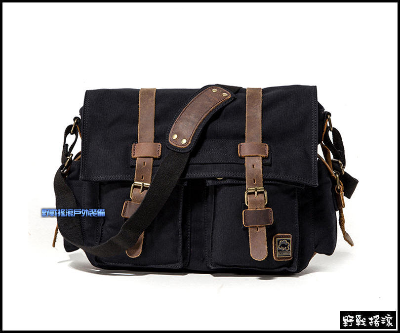 復古軍風帆布單眼相機包~含相機內袋