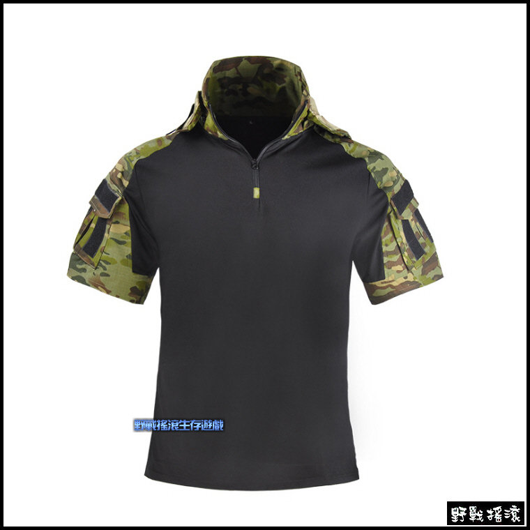 刺客短袖青蛙裝上衣【Multicam Black】
