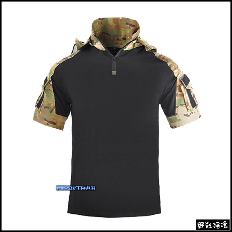 刺客短袖青蛙裝上衣【Multicam Black】
