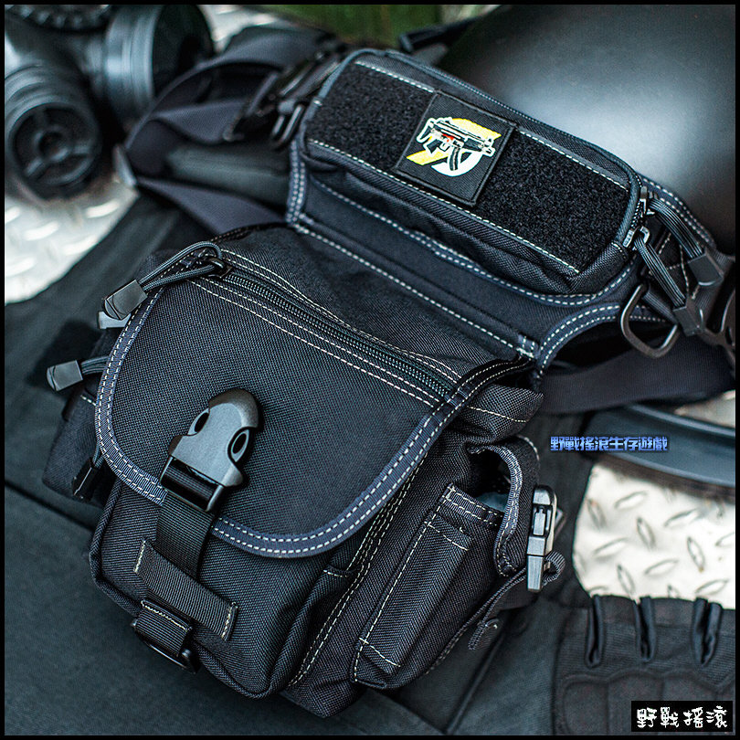 SECTOR SEVEN 戰術腿掛包、腰腿包【MultiCam Black】