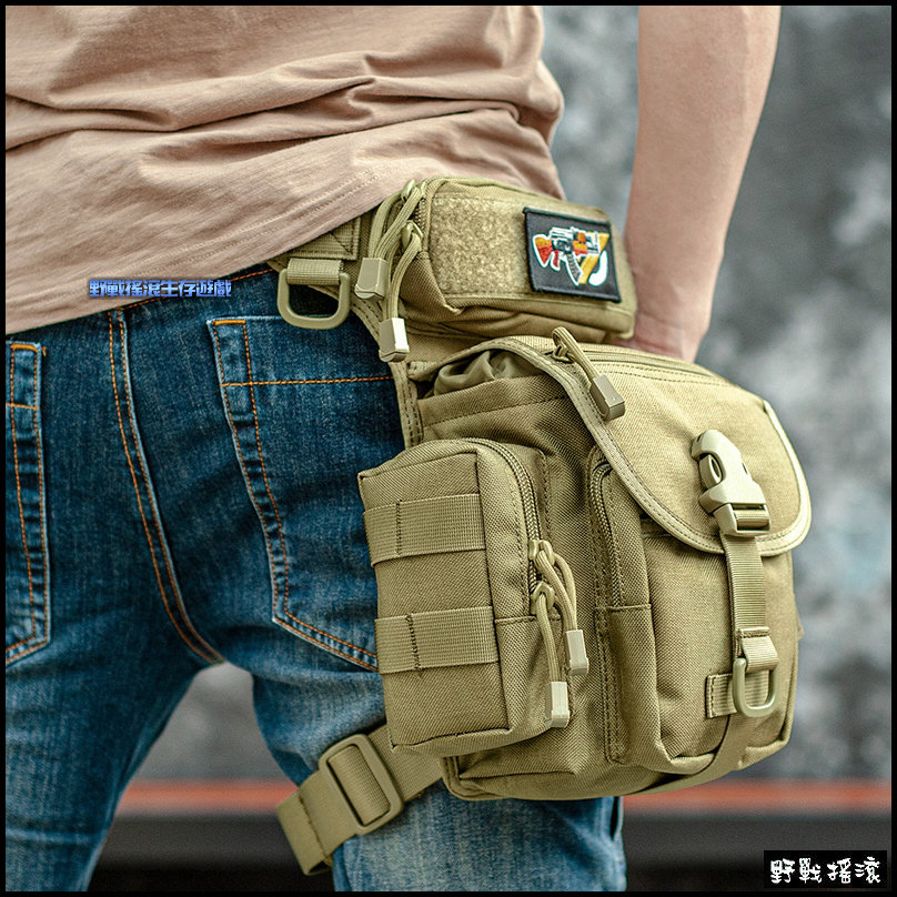 SECTOR SEVEN 戰術腿掛包、腰腿包【MultiCam Black】