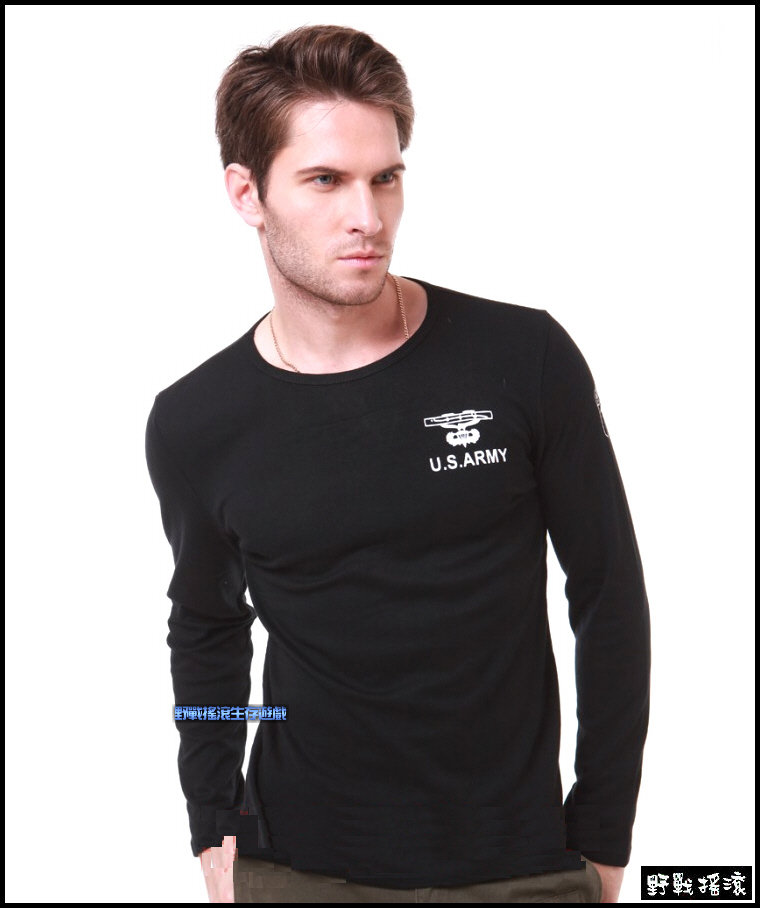 美軍101 空降師長袖純棉T恤