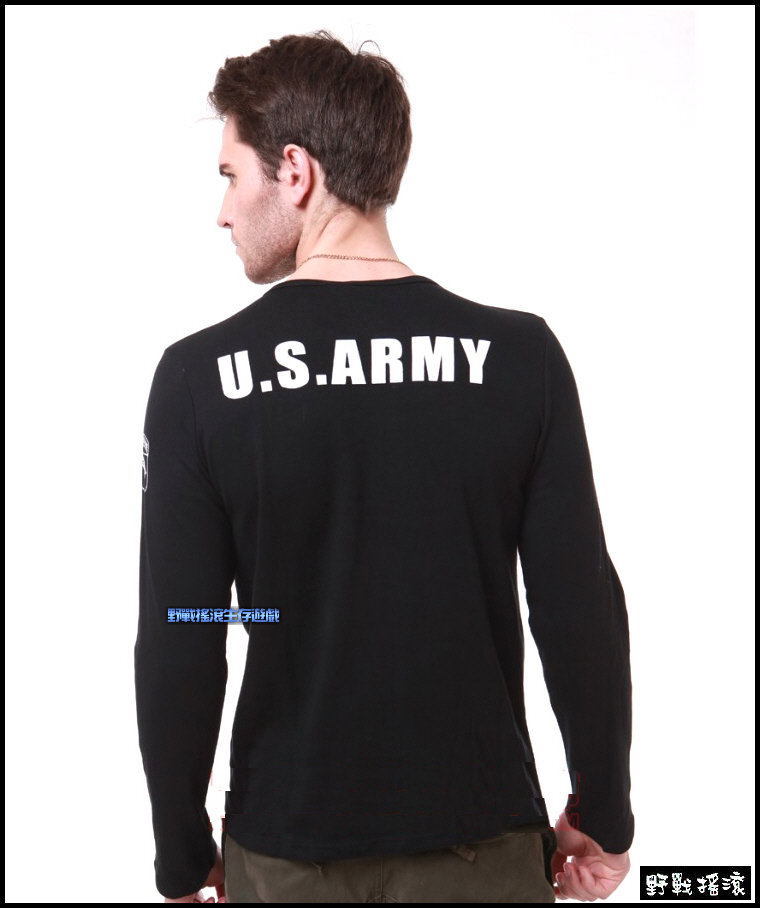 美軍101 空降師長袖純棉T恤