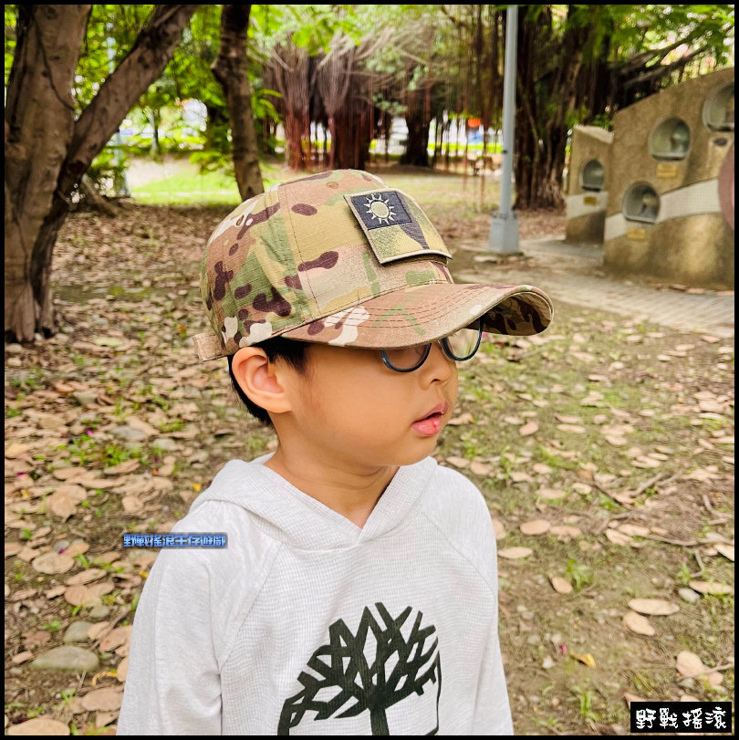 兒童版戰術迷彩棒球帽