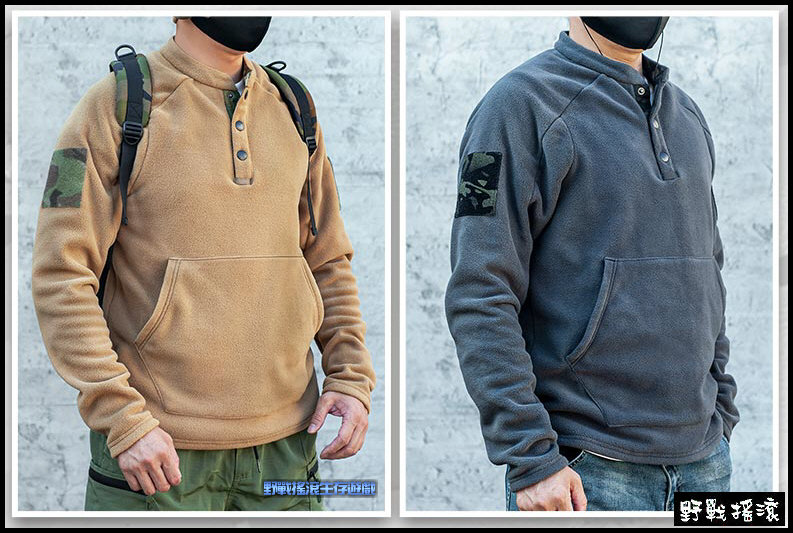 SECTOR SEVEN 亨利領戰術抓絨衣