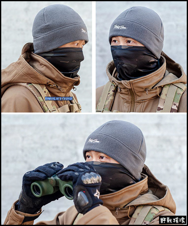 SECTOR SEVEN 火熊冬季保暖戰術抓絨帽