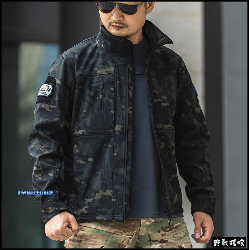 雷霆鯊魚皮軟殼外套 戰術衝鋒衣