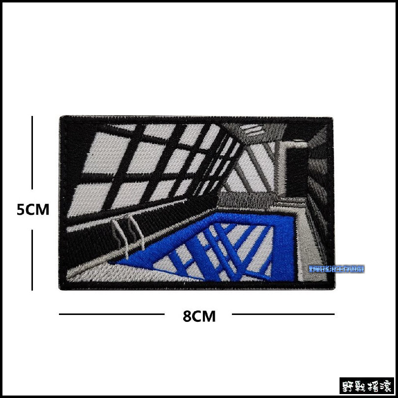 男人都懂的「那個泳池」刺繡臂章