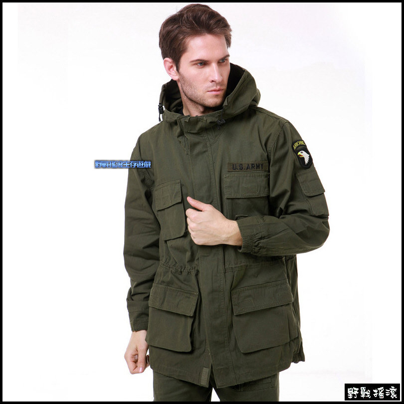 美軍101空降師戰術風衣