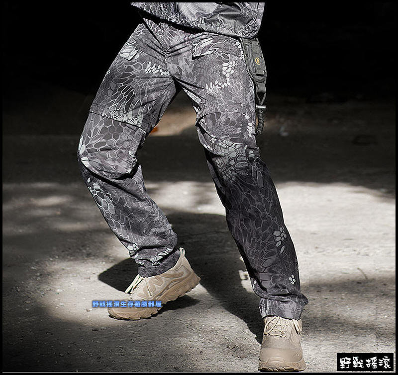 海豹戰術速乾兩截褲、長褲短褲~兩用