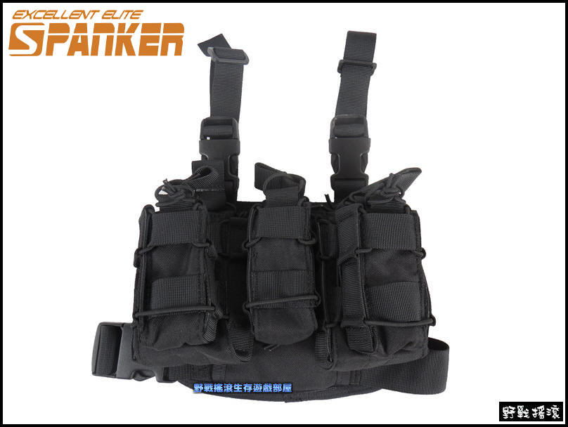 SPANKER TACO 快拔式步槍+手槍腿掛彈匣袋