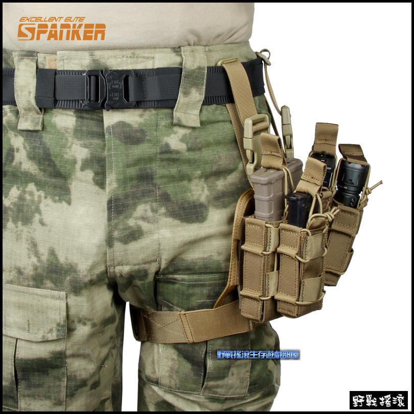 SPANKER TACO 快拔式步槍+手槍腿掛彈匣袋