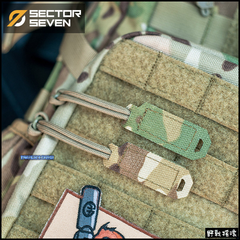 SECTOR SEVEN 魔鬼氈快速拉繩 - 一組3個 