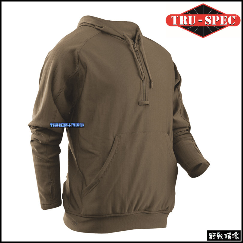 美國 TRU-SPEC 24-7 連帽網格刷毛保暖衣
