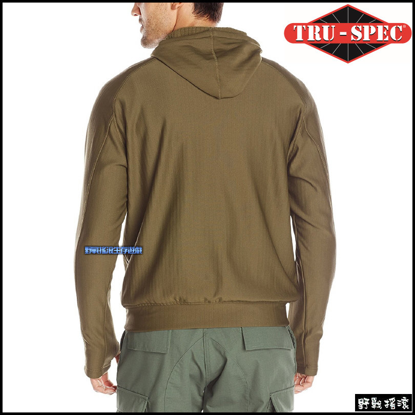 美國 TRU-SPEC 24-7 連帽網格刷毛保暖衣