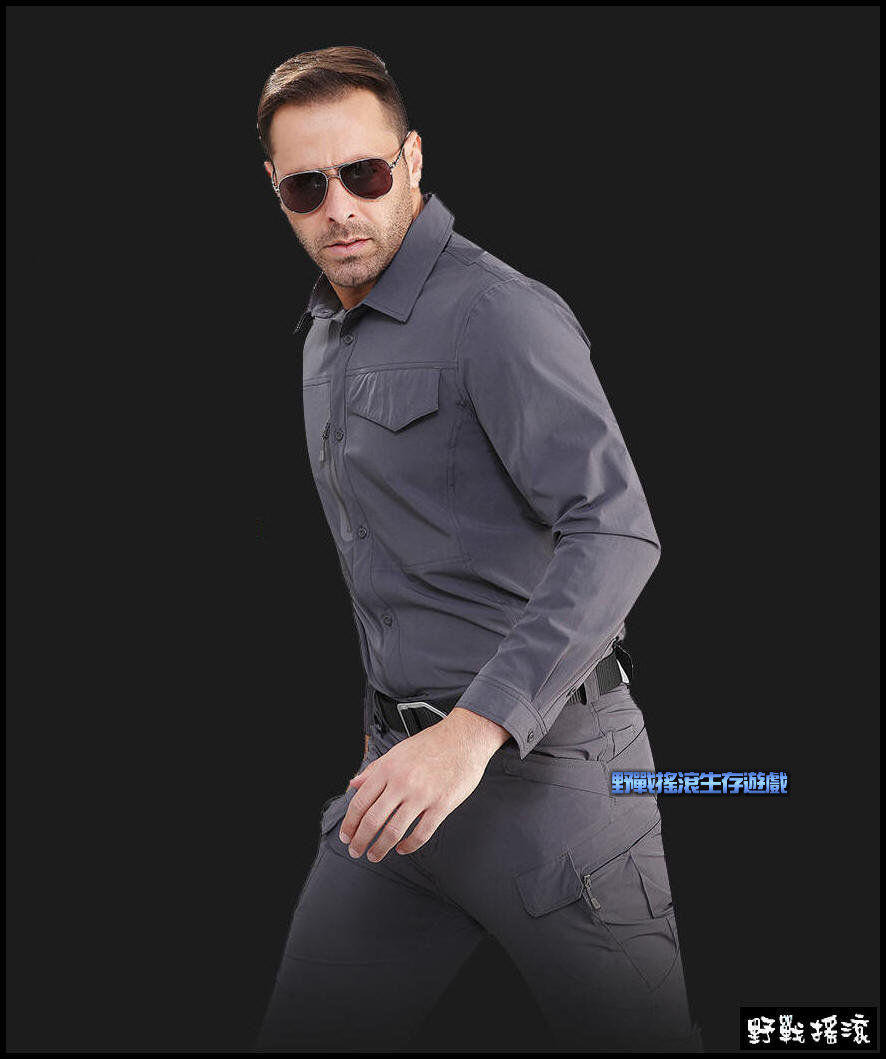 雷鷹速乾戰術長袖襯衫