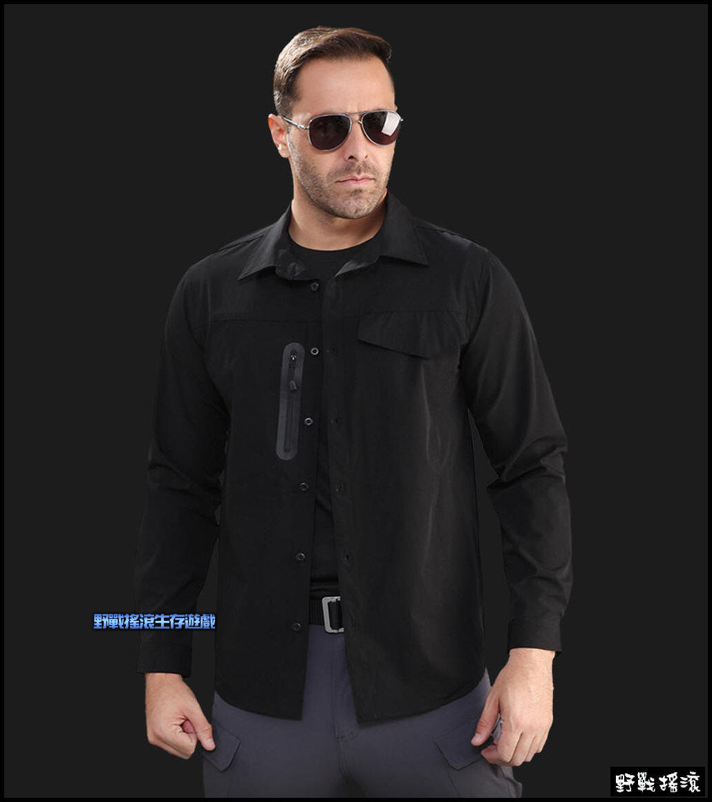 雷鷹速乾戰術長袖襯衫