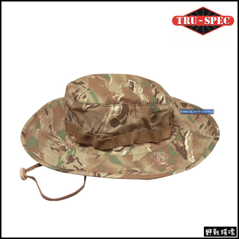 美國 TRU-SPEC 戰術圓邊帽【多地形虎斑迷彩】