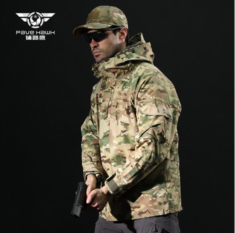 PaveHawk 戰術勤務風衣+抓絨內裡