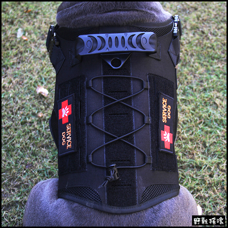 軍風狗狗戰術背心、軍事犬衣