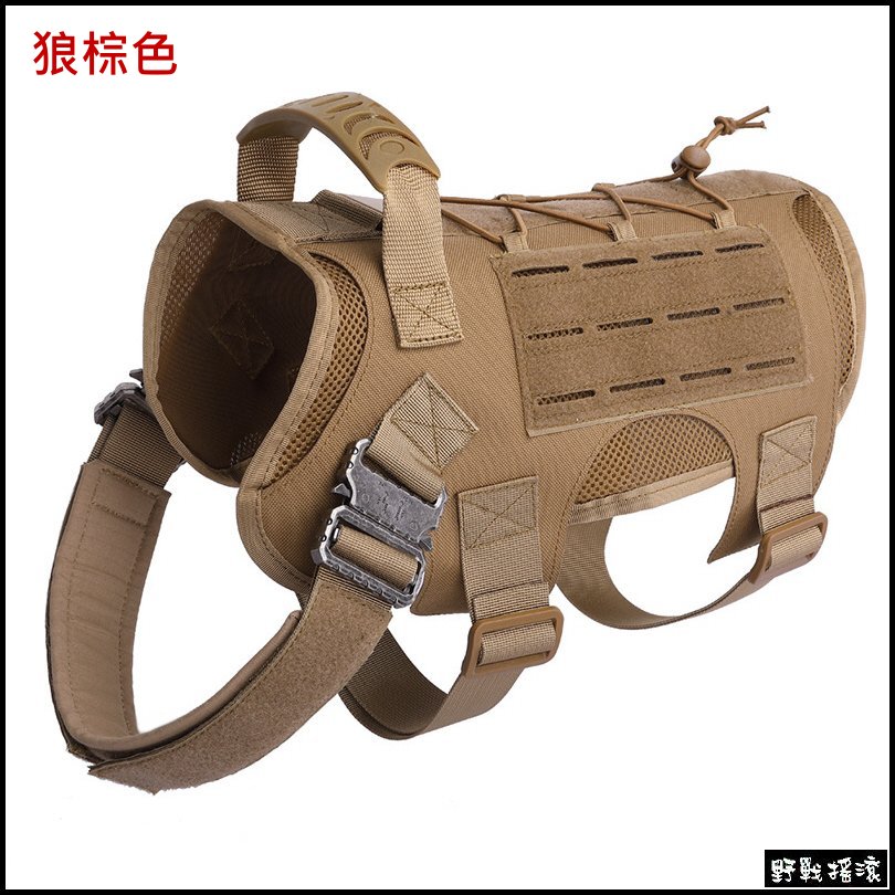 軍風狗狗戰術背心、軍事犬衣