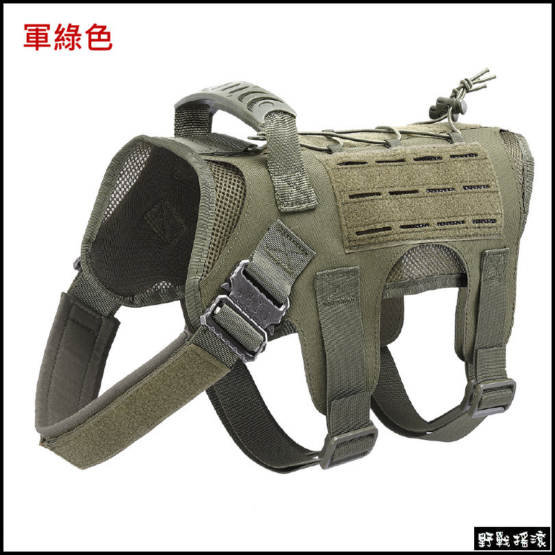 軍風狗狗戰術背心、軍事犬衣