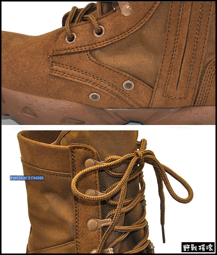CQB 沙漠作戰勤務靴、軍靴【狼棕色】