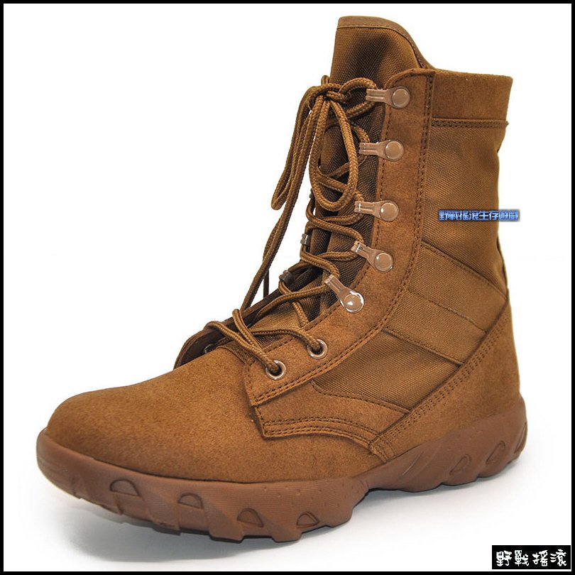 CQB 沙漠作戰勤務靴、軍靴【狼棕色】
