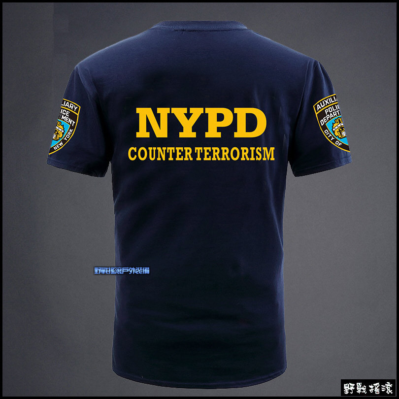 NYPD 紐約市特警戰術純棉T恤