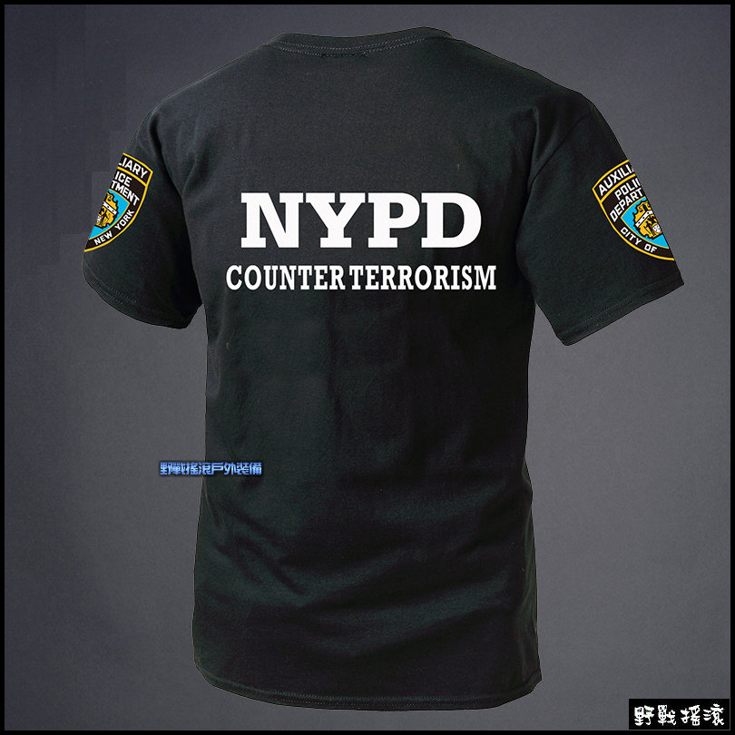 NYPD 紐約市特警戰術純棉T恤