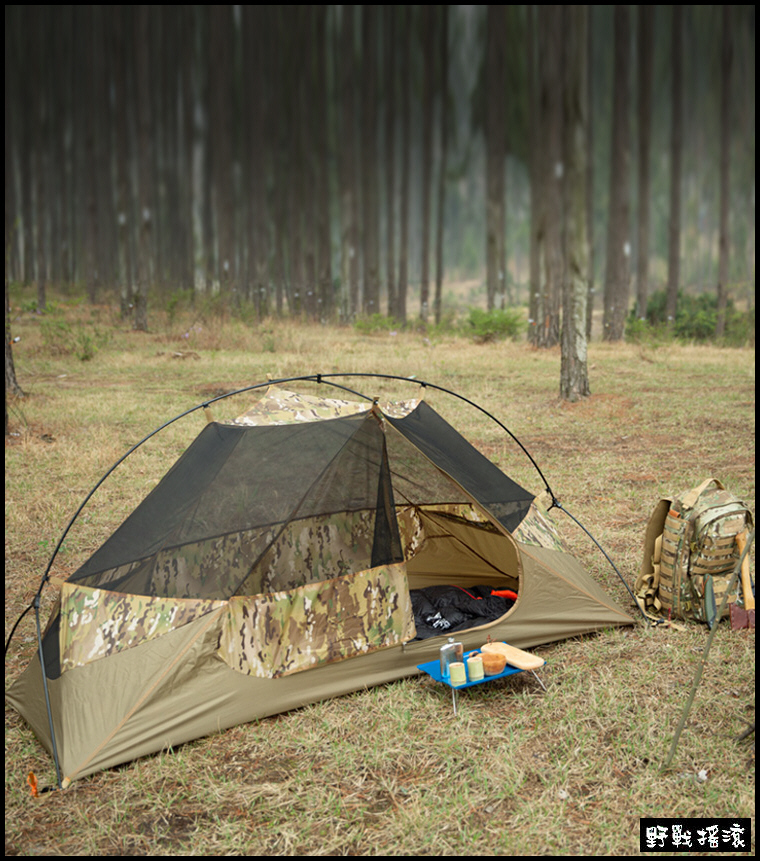 FREE SOLDIER 多地形迷彩單人帳篷【Multicam】