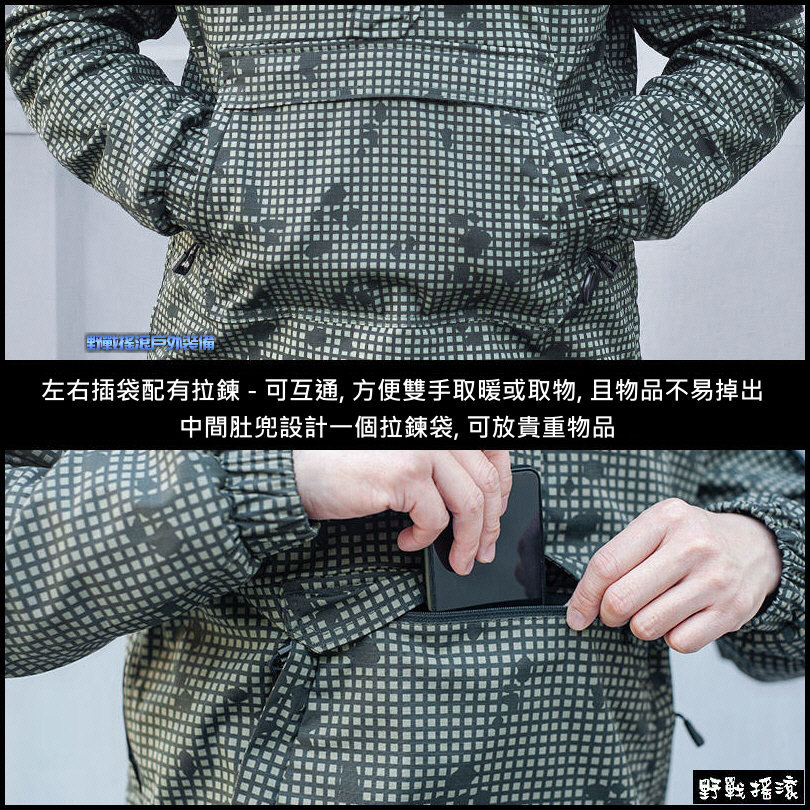 SECTOR SEVEN 袋鼠戰術上衣、帽T