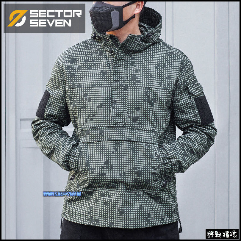 SECTOR SEVEN 袋鼠戰術上衣、帽T