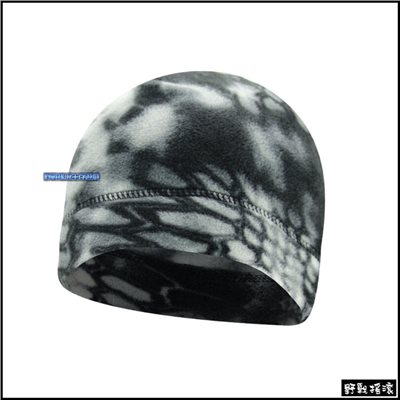 冬季保暖迷彩抓絨帽、毛帽