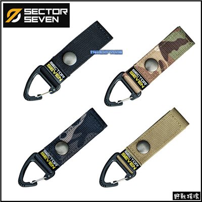 SECTOR SEVEN 多用途三角掛勾、扣帶、掛扣