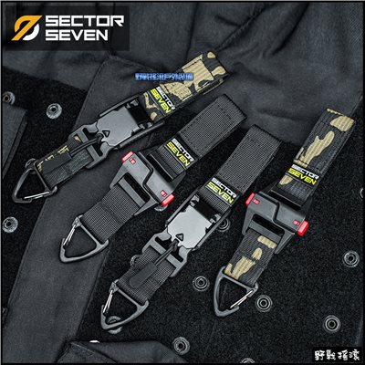 SECTOR SEVEN 多用途三角快拆掛勾、扣帶、掛扣