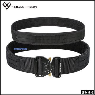TEHANG PERSON 浪人雙層戰術腰帶 浪人腰帶