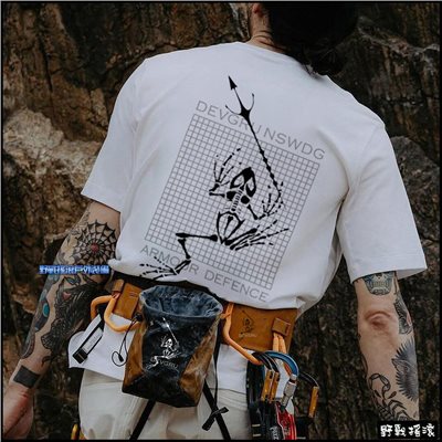 美軍海豹六隊 DEVGRU 骷髏蛙純棉T恤