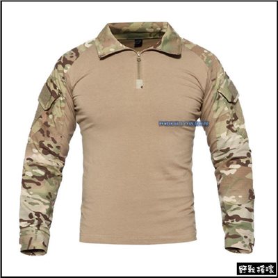 迷彩青蛙裝戰術上衣【MultiCam】多地形迷彩